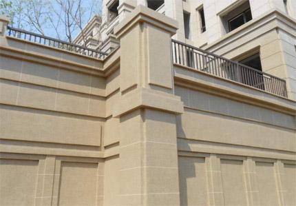 仿石涂料施工分割線有多少種？